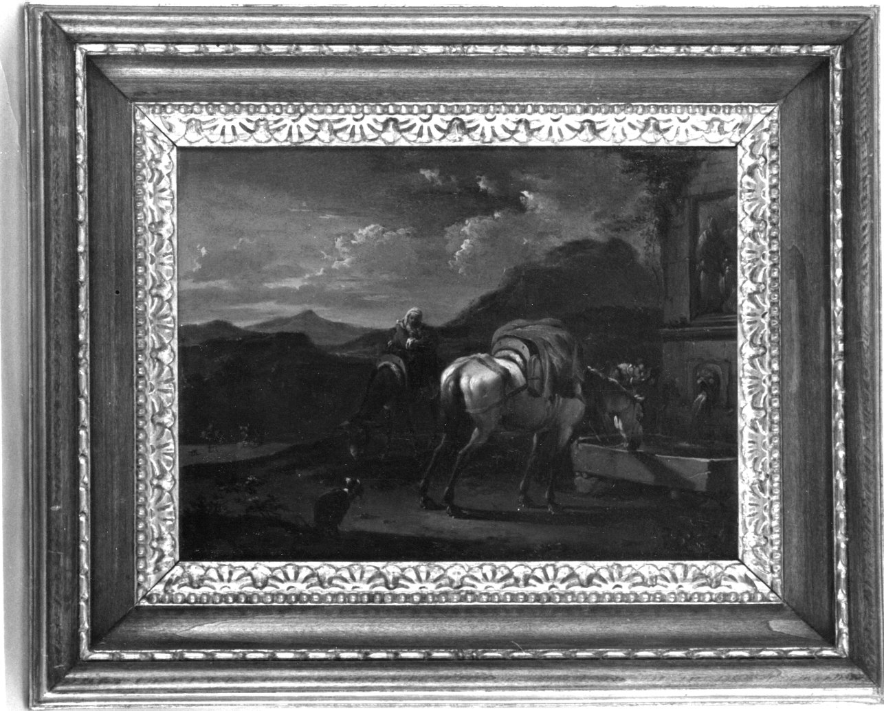 cavallo (dipinto, opera isolata) - ambito olandese (sec. XVII)