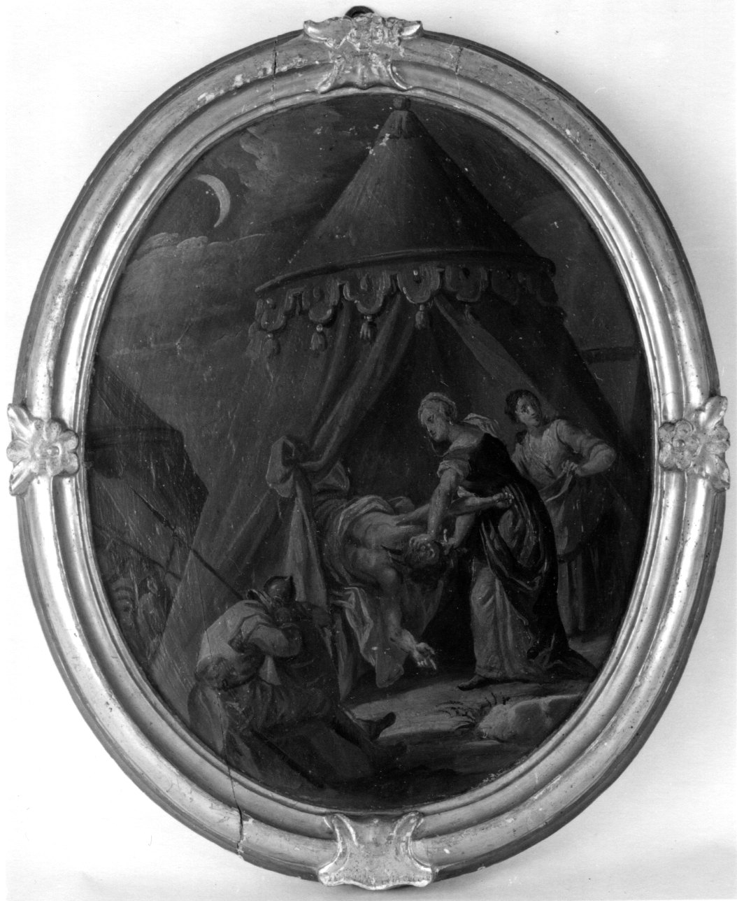 Giuditta decapita Oloferne (dipinto, opera isolata) - ambito piemontese (seconda metà sec. XVIII)