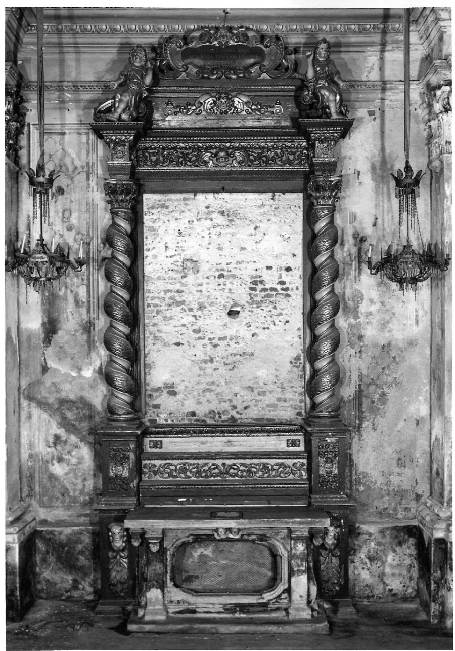altare, opera isolata - ambito saluzzese (terzo quarto sec. XVIII)