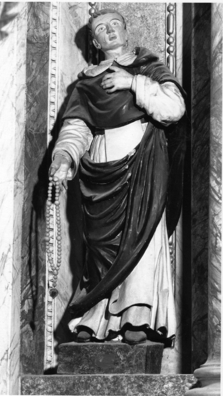 San Domenico (statua, opera isolata) - bottega piemontese (seconda metà, inizio sec. XIX, sec. XX)