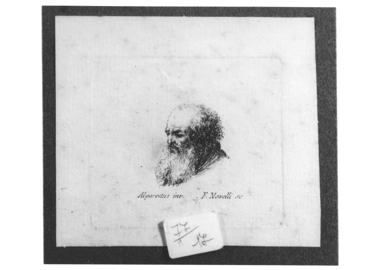 ritratto d'uomo (stampa, serie) di Algarotti Francesco, Novelli Francesco (primo quarto sec. XIX)