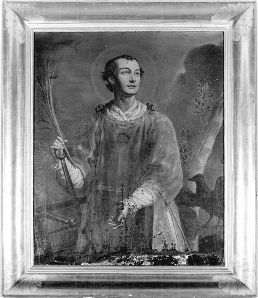 San Vincenzo di Saragozza (dipinto, opera isolata) - ambito astigiano (seconda metà sec. XIX)