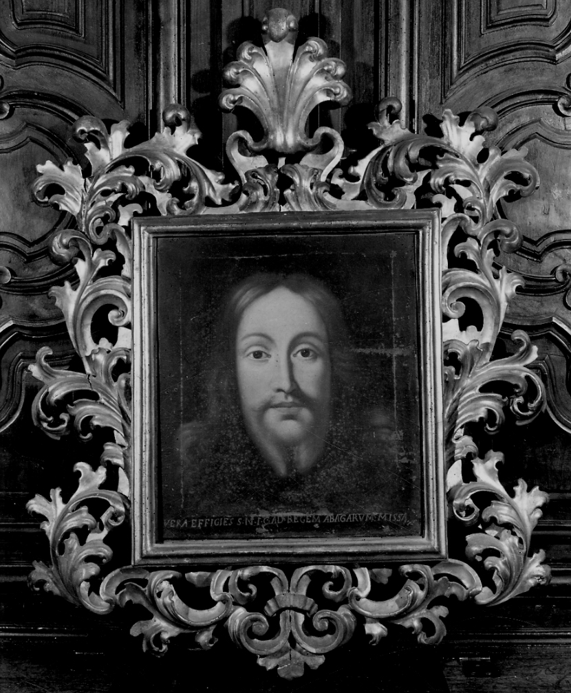 volto di Cristo (dipinto, opera isolata) - ambito lombardo-piemontese (prima metà sec. XVII)