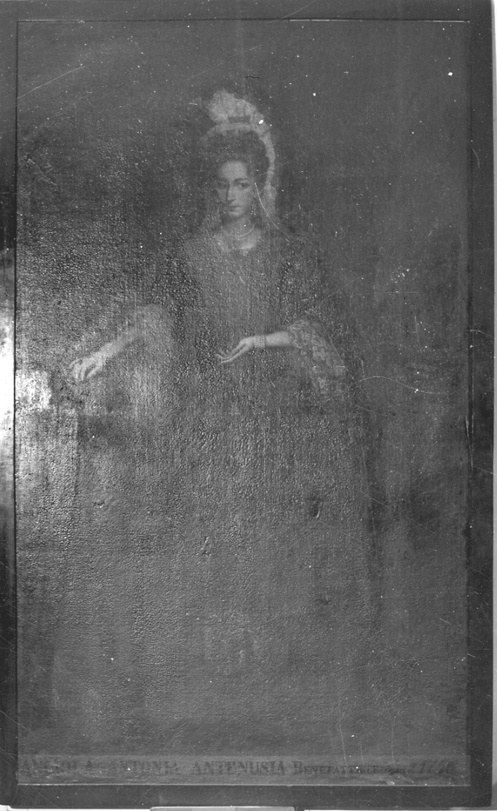 ritratto di Angiola Antonia Antenusia (dipinto, opera isolata) - ambito lombardo (sec. XVIII)