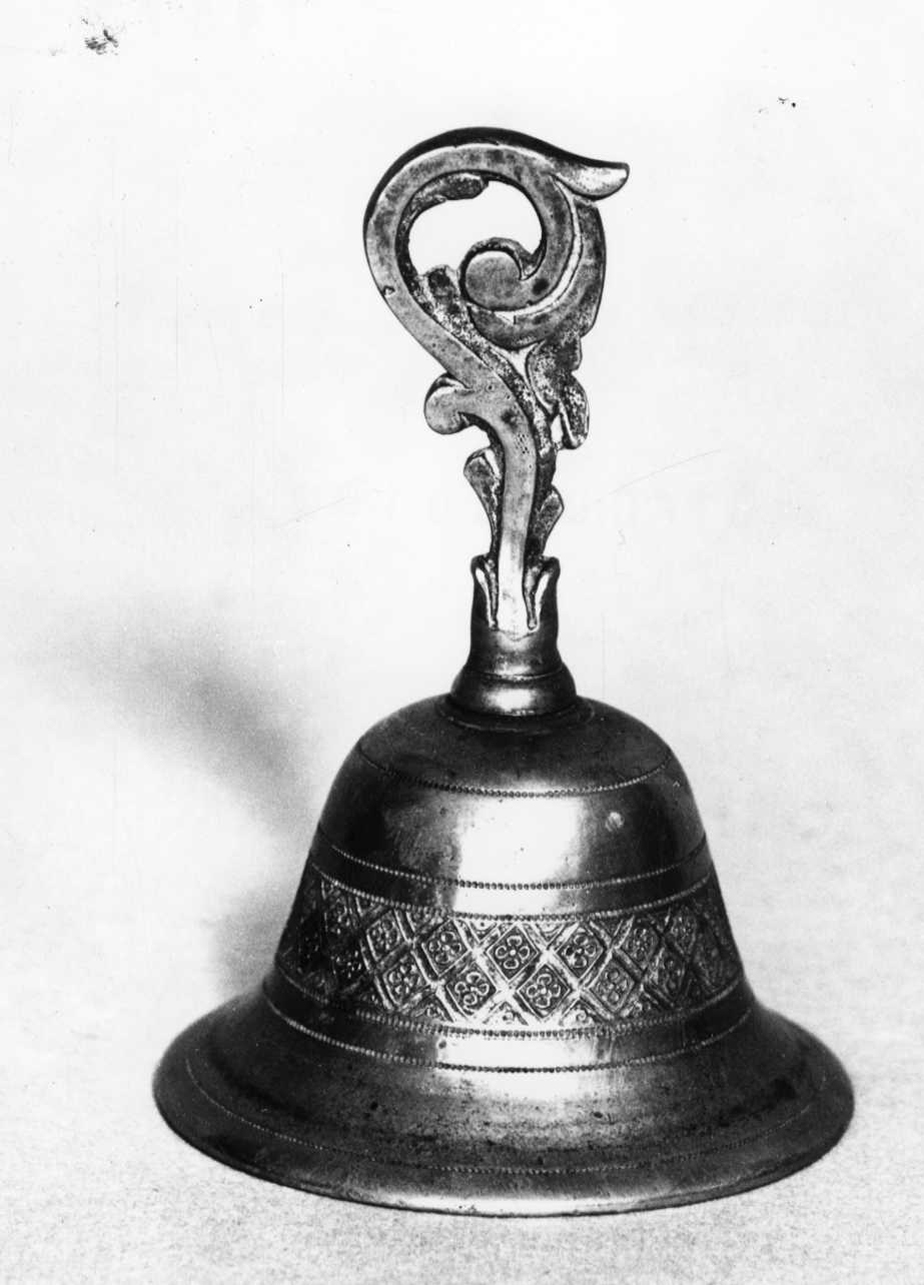 campanello d'altare, opera isolata - bottega novarese (sec. XIX)