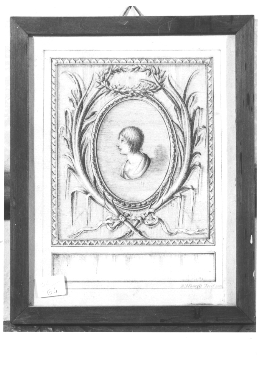 ritratto di Carlo Francesco di Masino (disegno, opera isolata) di D'Albarey Vittorio Alessandro (inizio sec. XIX)
