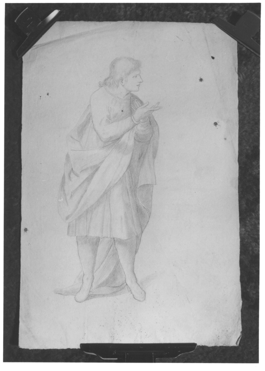 San Tommaso (disegno, opera isolata) di Valperga Carlo Francesco (attribuito) (secondo quarto sec. XIX)