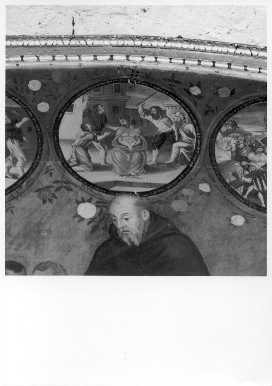 incoronazione di spine (dipinto, elemento d'insieme) di Ioanetus Petrus Paulus (ultimo quarto sec. XVI)