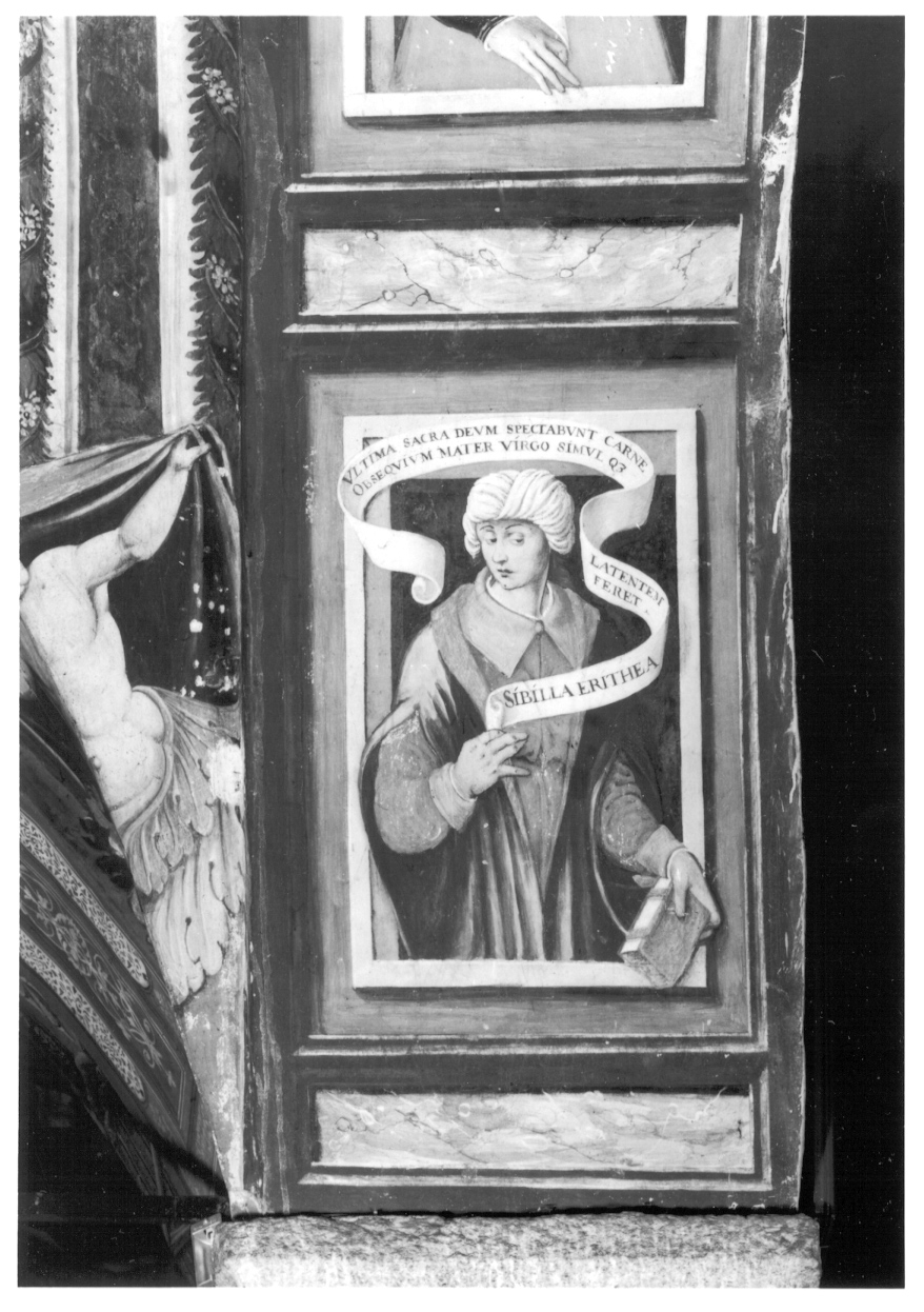 Sibilla Eritrea (dipinto, elemento d'insieme) di Giacomo da Cardone (metà sec. XVI)
