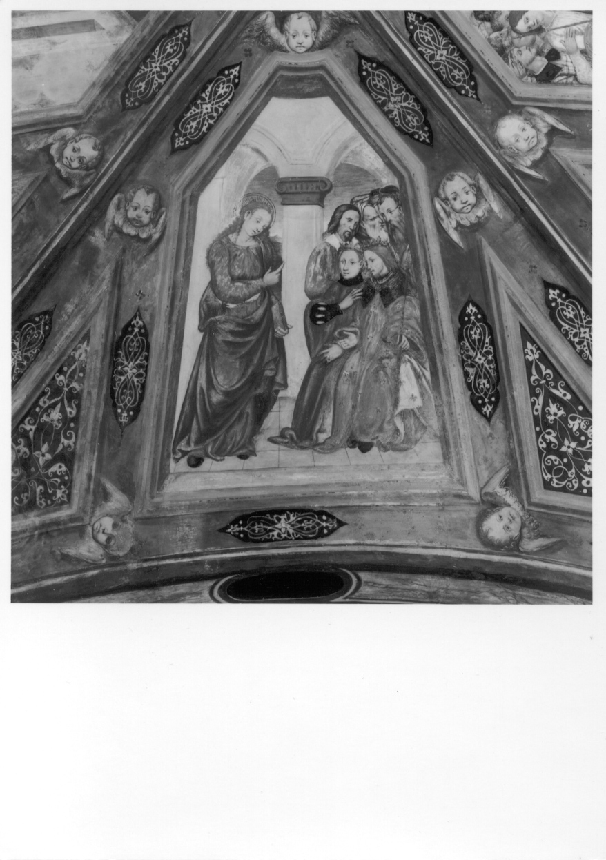 predica di Santa Maria Maddalena (dipinto, opera isolata) di Giacomo da Cardone (metà sec. XVI)