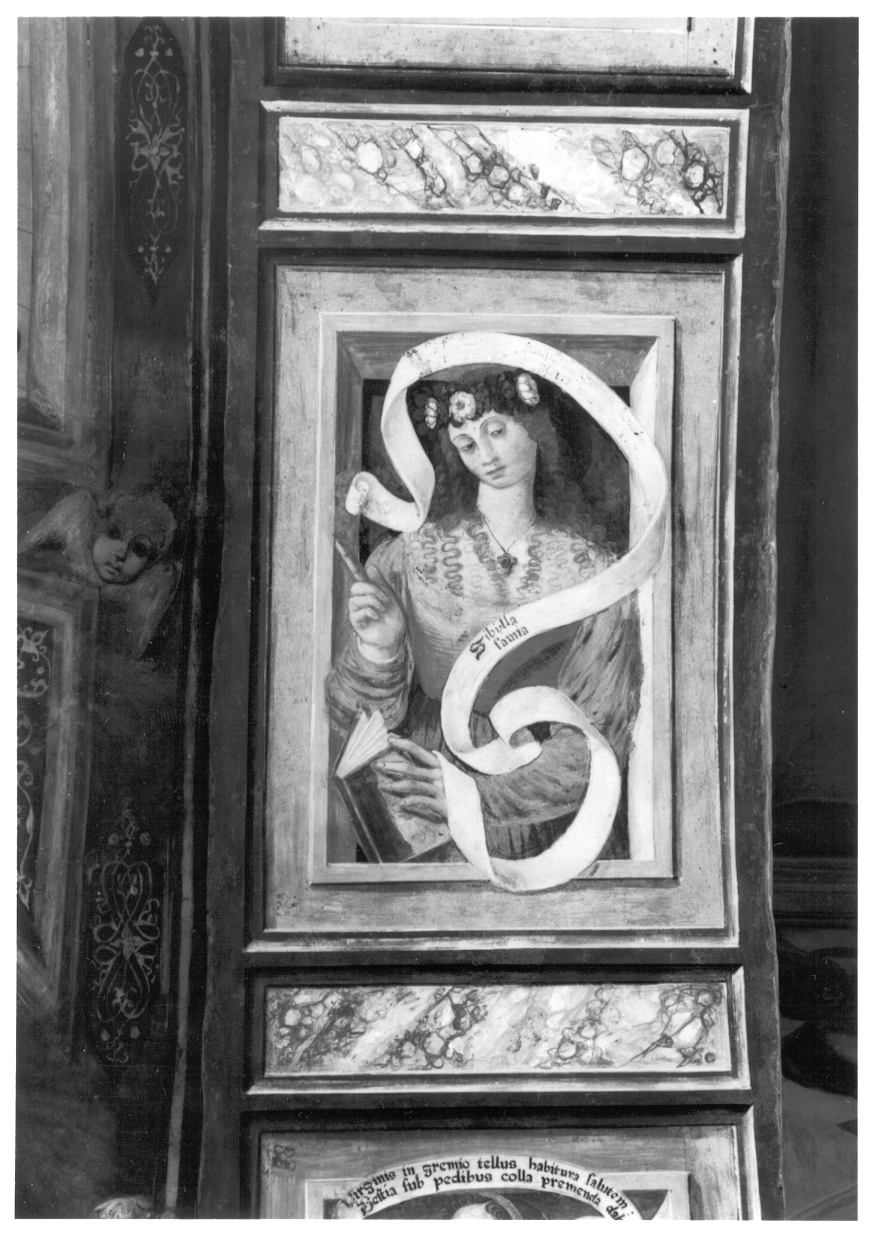 Sibilla Samia (dipinto, elemento d'insieme) di Giacomo da Cardone (metà sec. XVI)