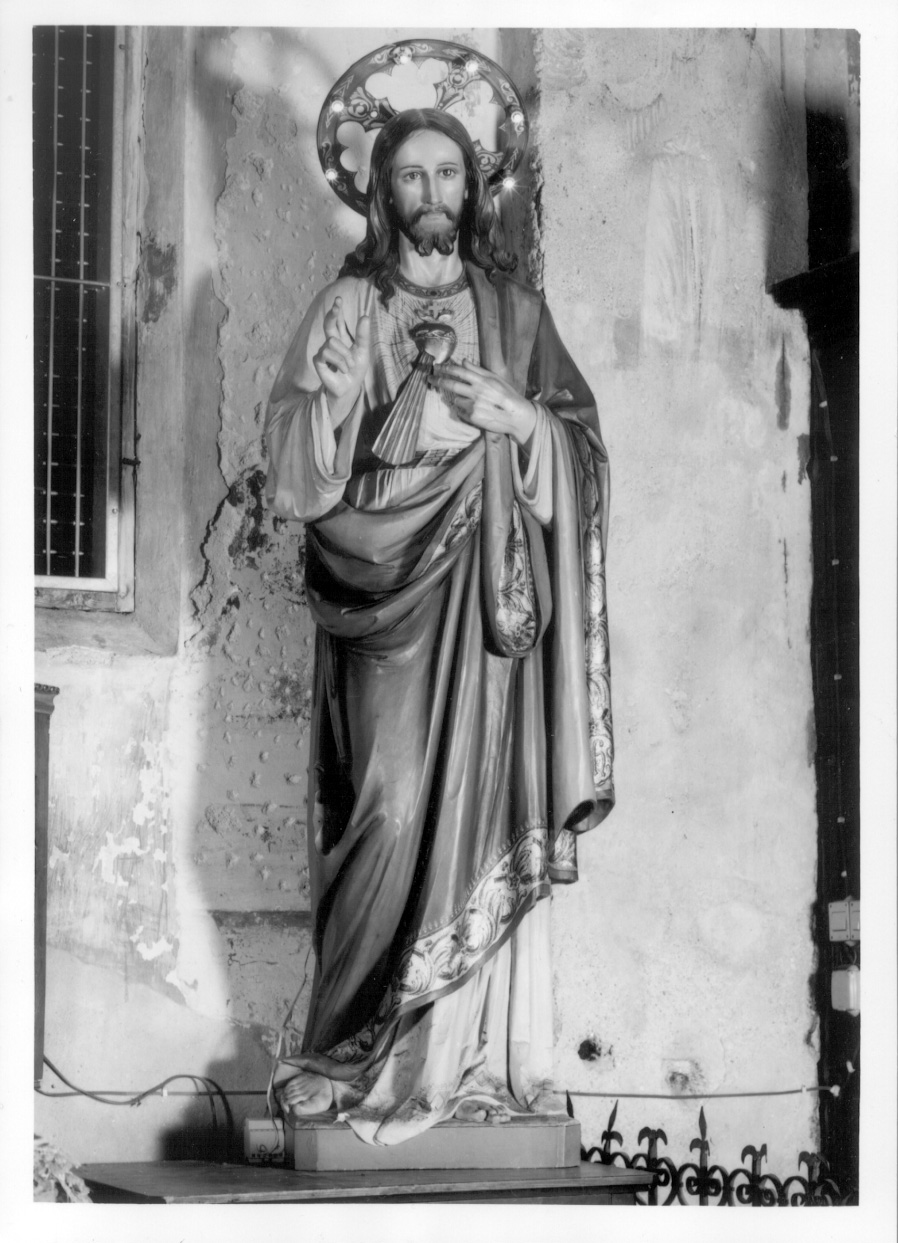 Sacro Cuore di Gesù (statua, opera isolata) - produzione altoatesina (prima metà sec. XX)