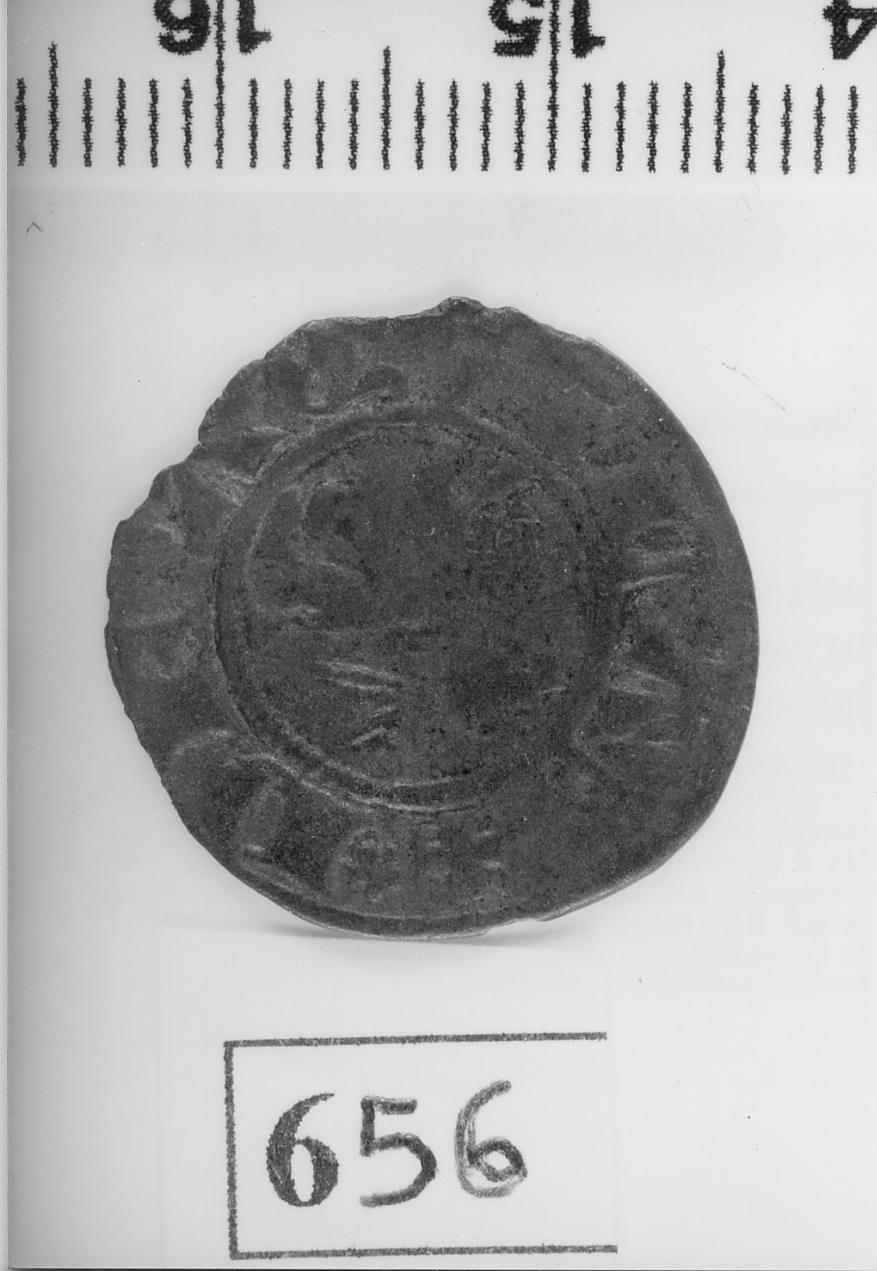 moneta - quattrino (sec. XIV d.C)