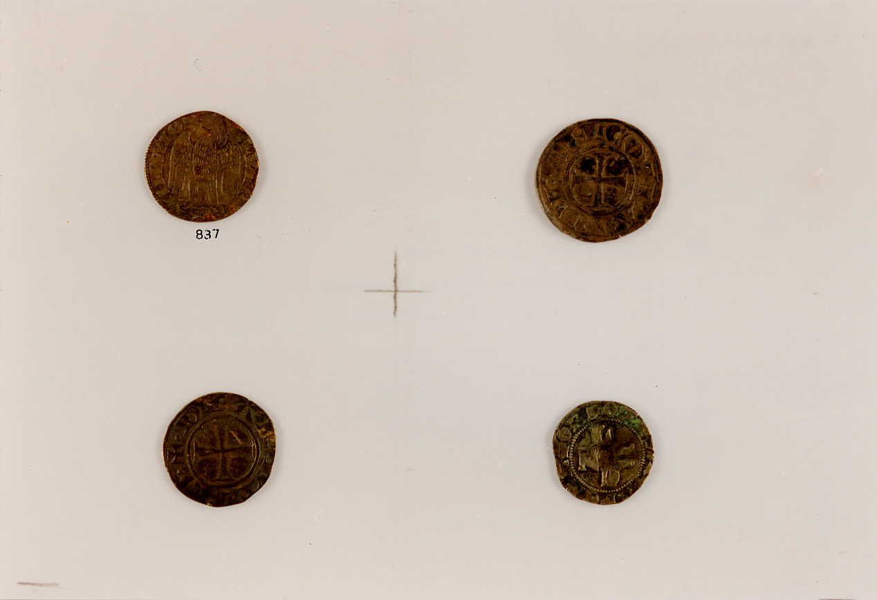 moneta - mezzo grosso (sec. XIV/ XV d.C)