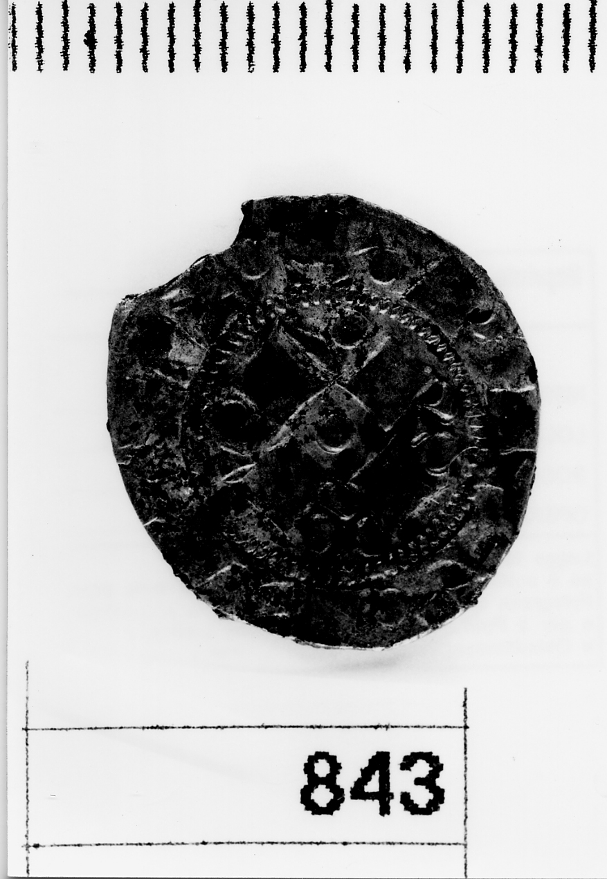 moneta - bolognino (terzo quarto sec. XIV d.C)