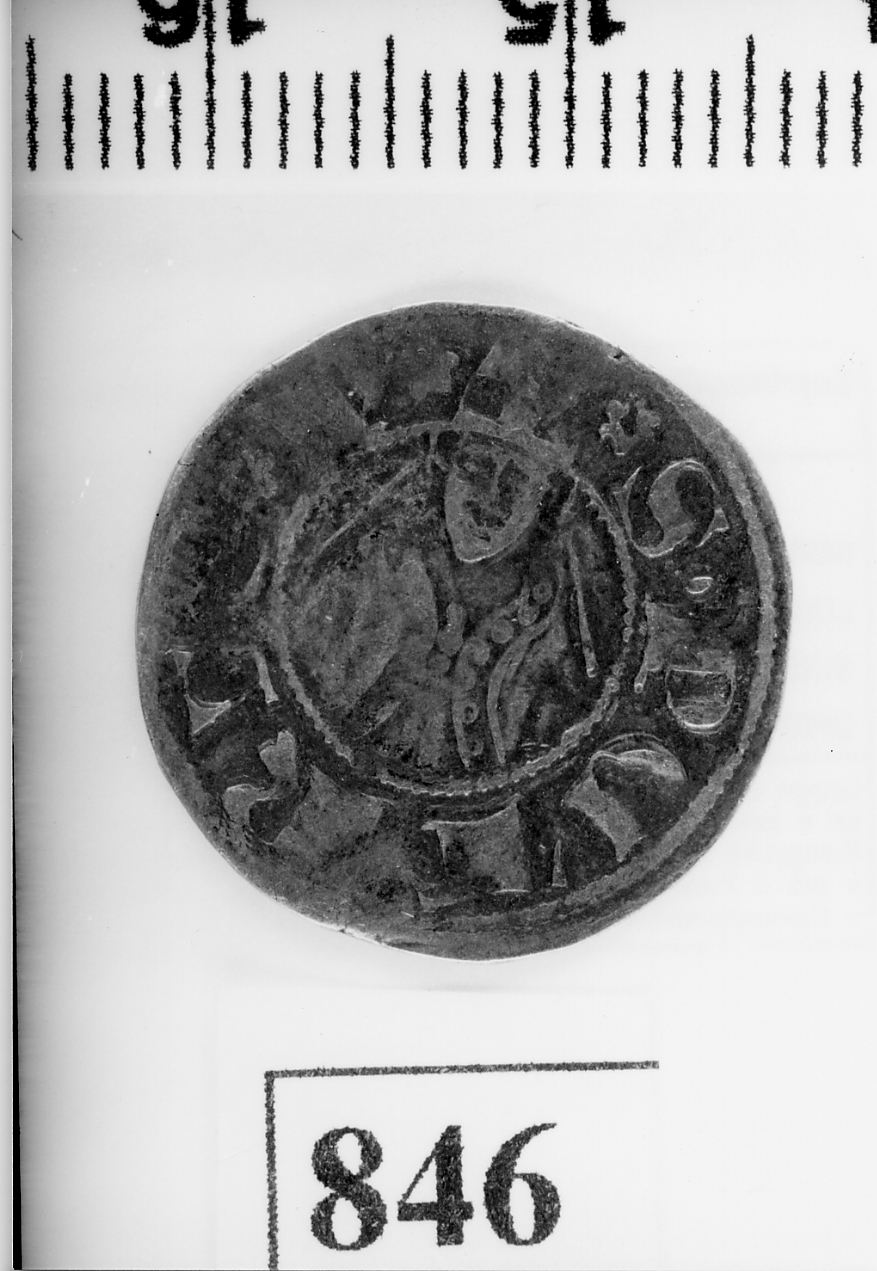 moneta - bolognino (ultimo quarto sec. XIV d.C)