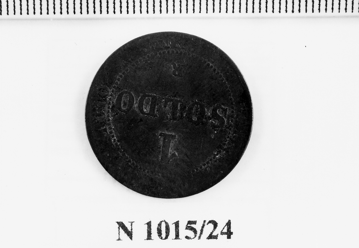 moneta - soldo (sec. XIX d.C)