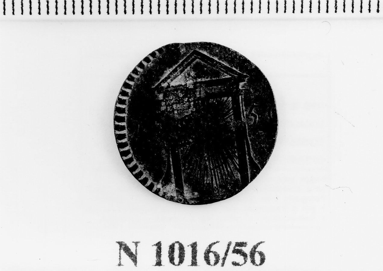 moneta - mezzo baiocco (sec. XVIII d.C)