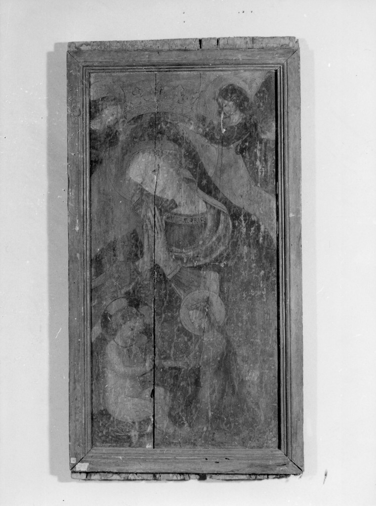 matrimonio mistico di Santa Caterina d'Alessandria (dipinto) - ambito Italia centrale (sec. XV)