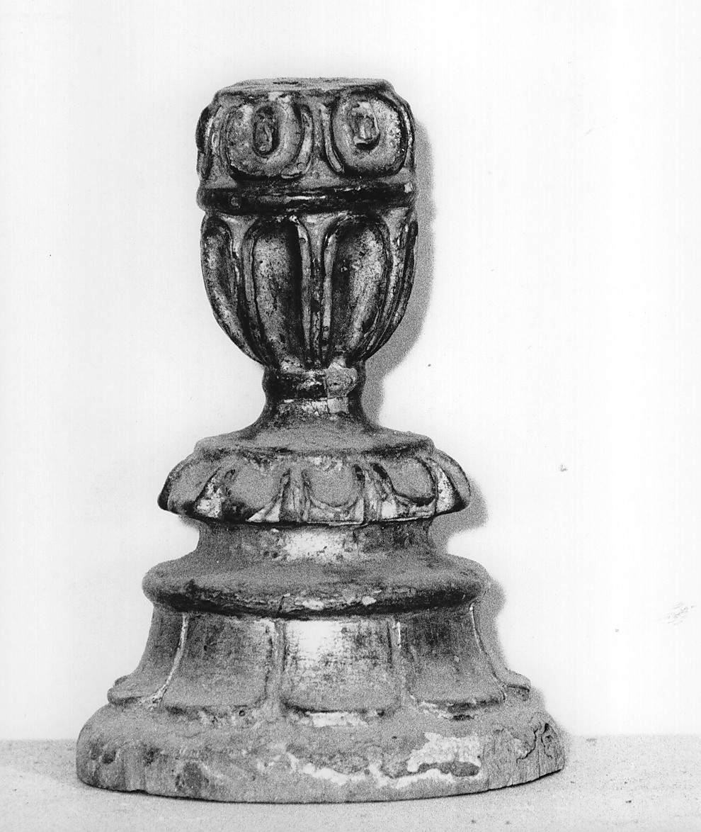 piede di calice (calice, frammento) - ambito Italia centrale (sec. XVIII)