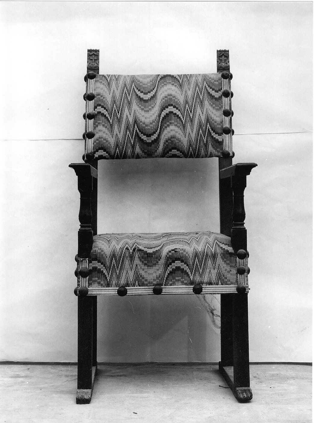 seggiolone - ambito Italia centrale (sec. XVII)