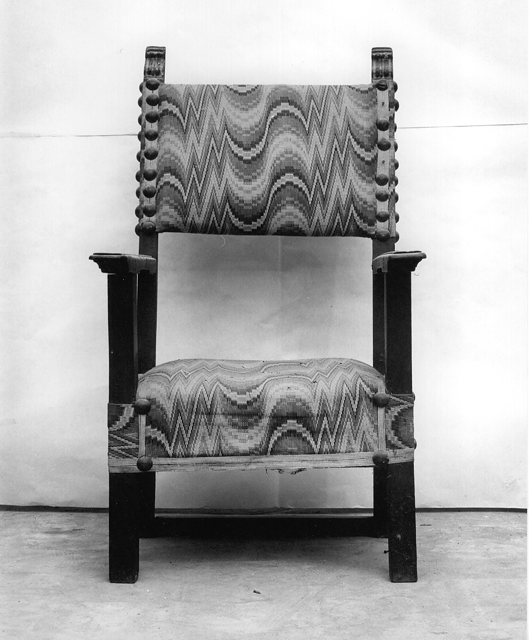 seggiolone - ambito Italia centrale (sec. XVII)