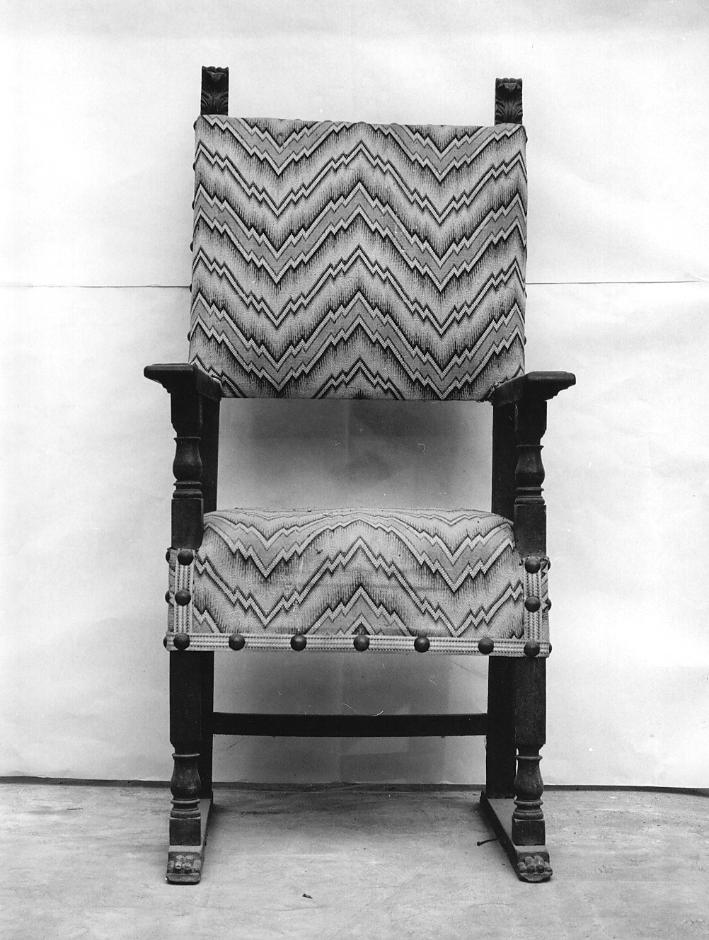 seggiolone - ambito Italia centrale (sec. XVII)