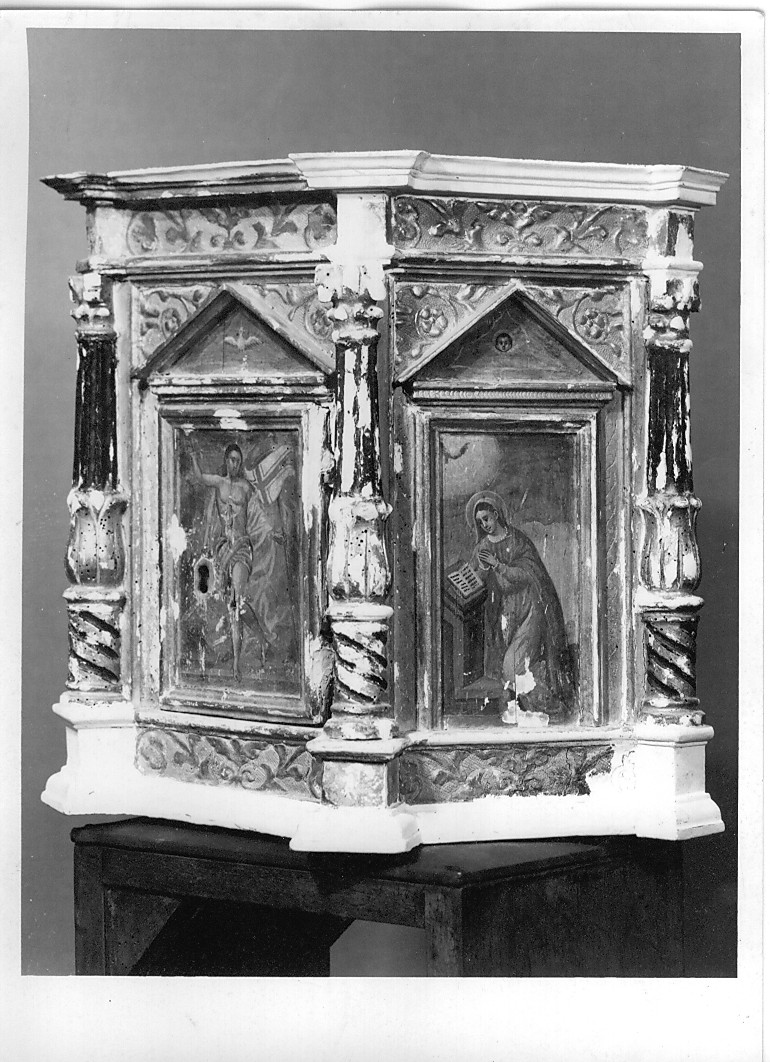 tabernacolo - ambito Italia meridionale (sec. XVI)