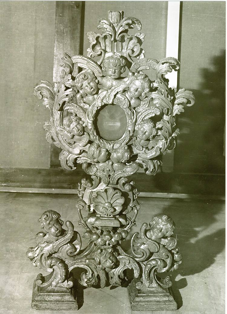 ostensorio - ambito Italia centrale (sec. XVIII)