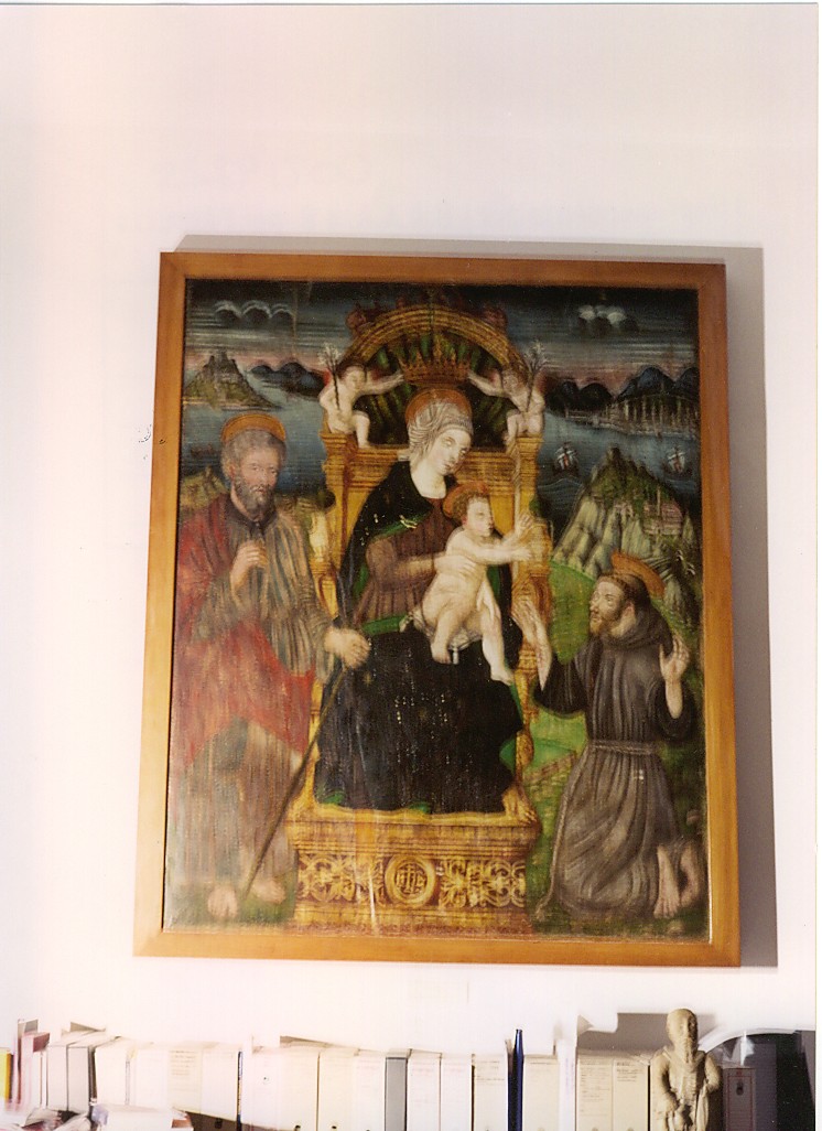 Madonna e Santi (dipinto) - ambito Italia meridionale (sec. XVI)