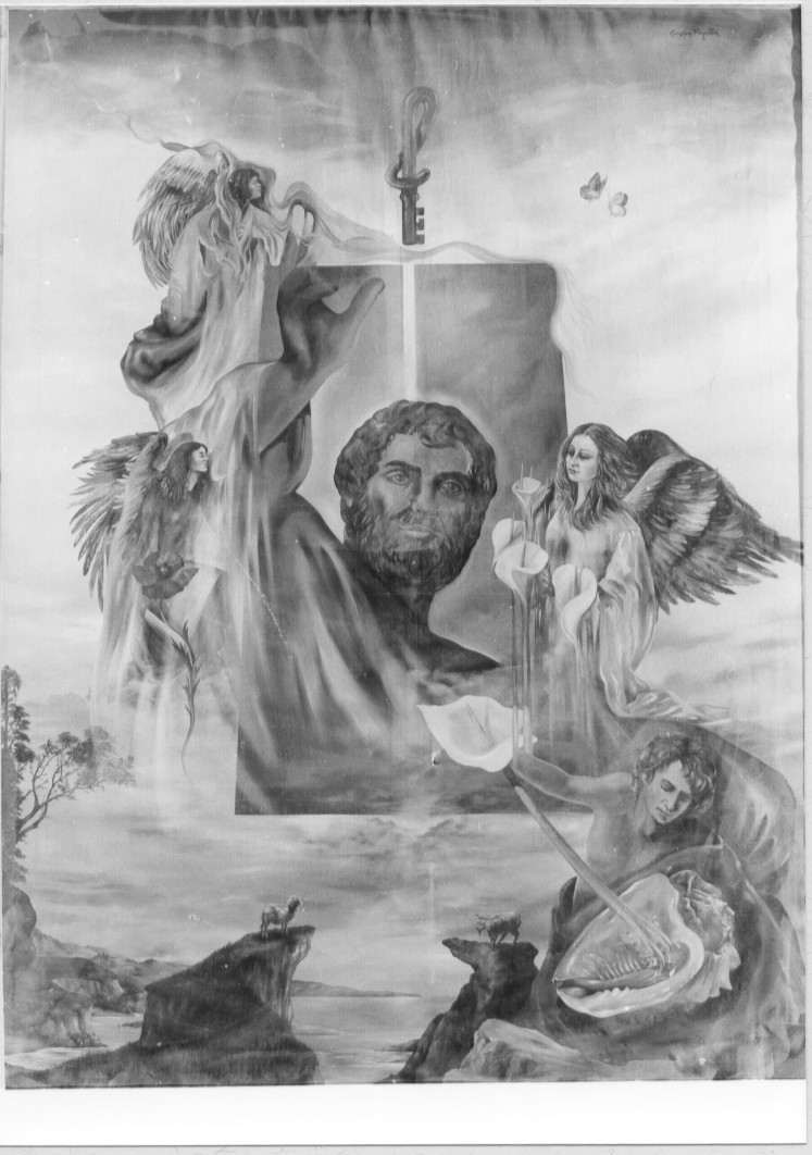 Il Redentore (dipinto) di Faggetter Gordon (sec. XX)