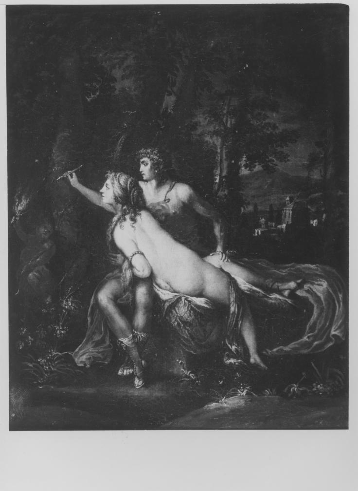 Angelica e Medoro (dipinto) - ambito napoletano (seconda metà sec. XVIII)