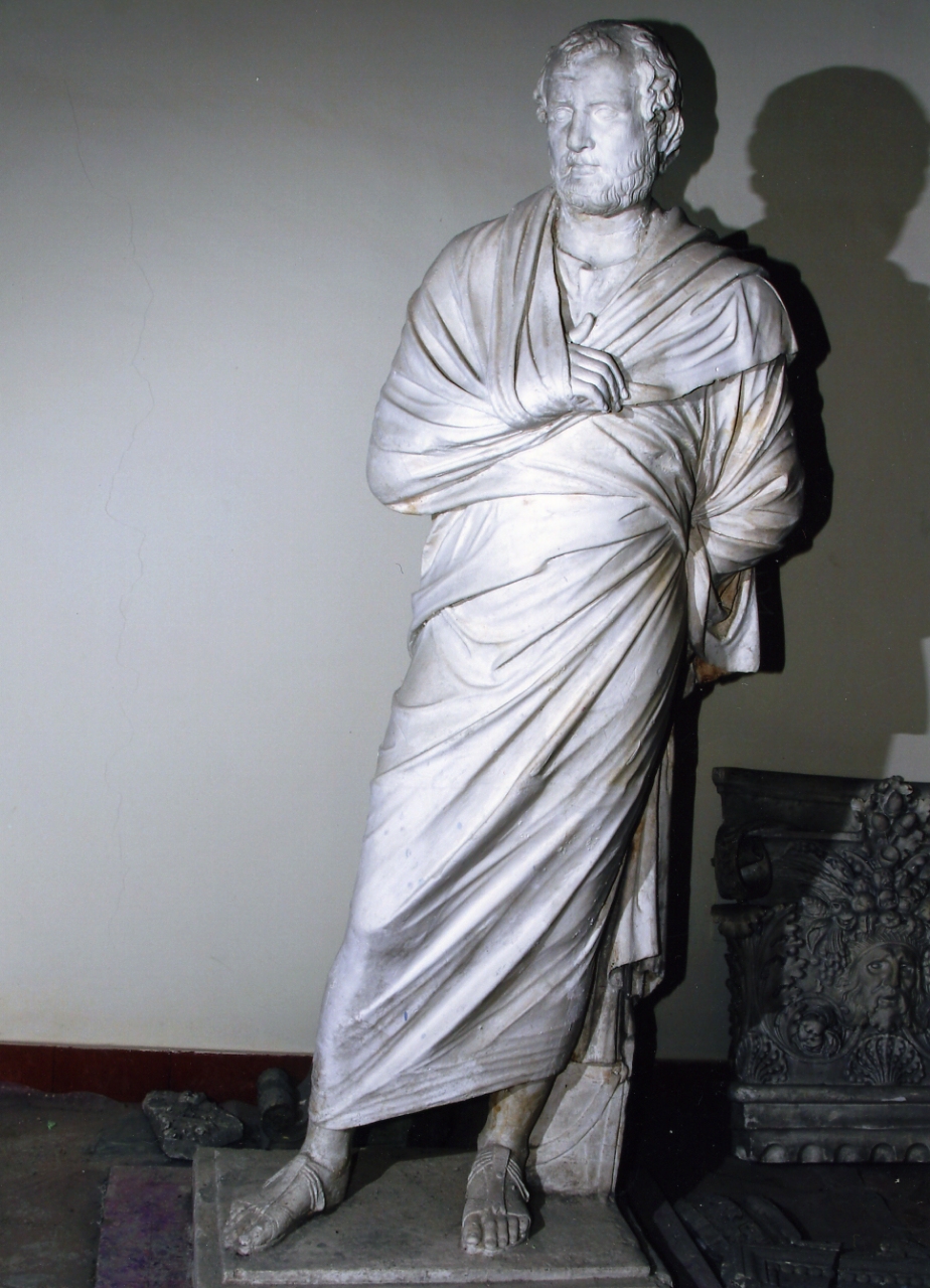 Eschine oratore, Aristide (statua) - bottega napoletana (primo quarto sec. XIX)