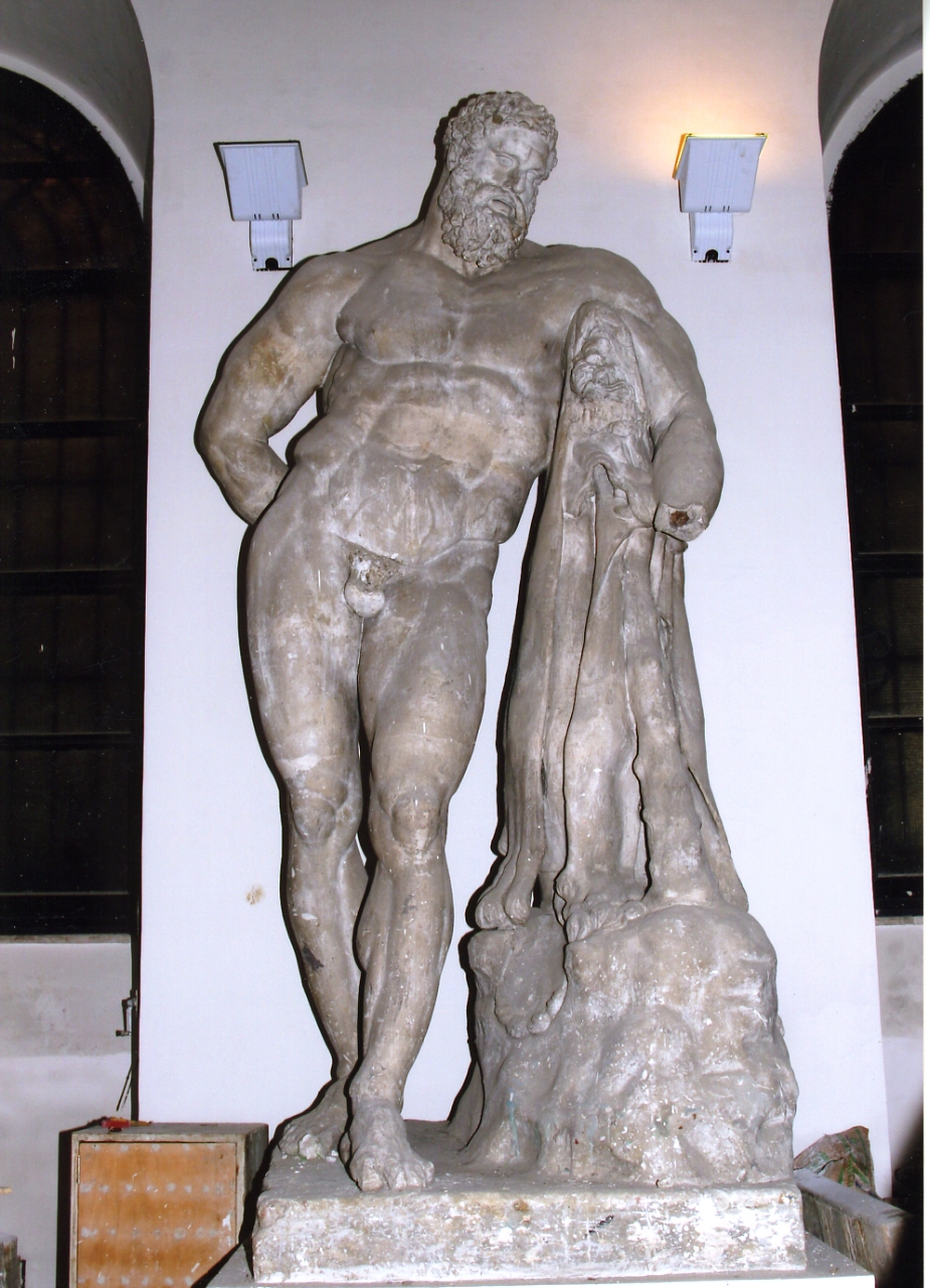 Ercole Farnese, Ercole (statua) - bottega napoletana (secondo quarto sec. XIX)