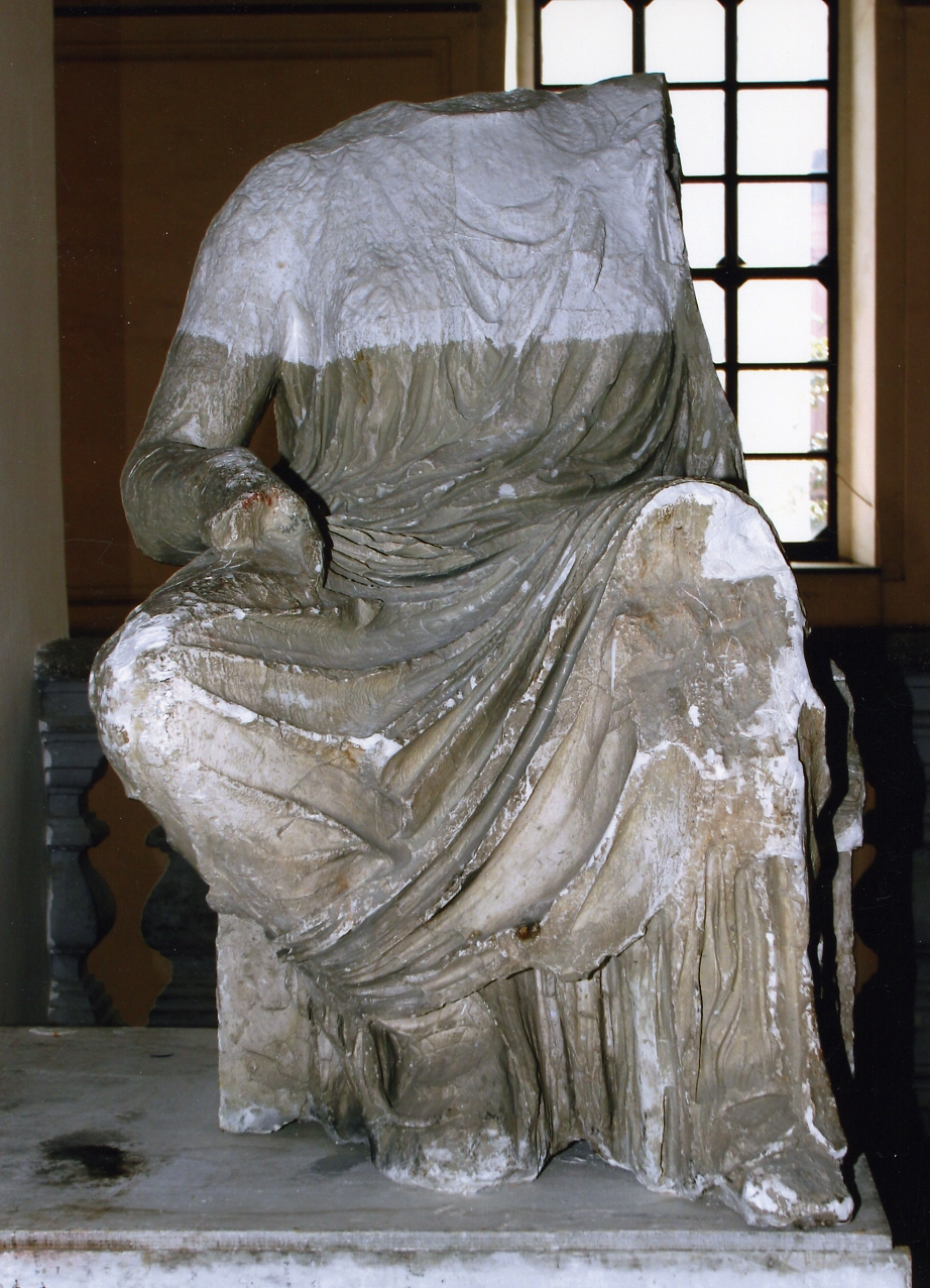 Demetra (statua, complesso decorativo) - bottega inglese (primo quarto sec. XIX)