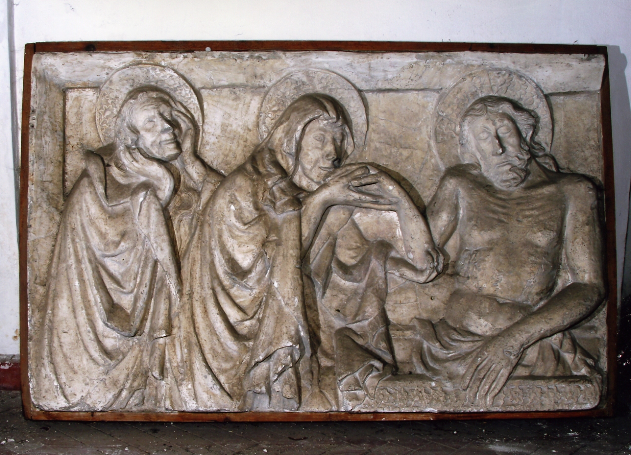 deposizione di Cristo dalla croce (rilievo) - bottega napoletana (primo quarto sec. XX)