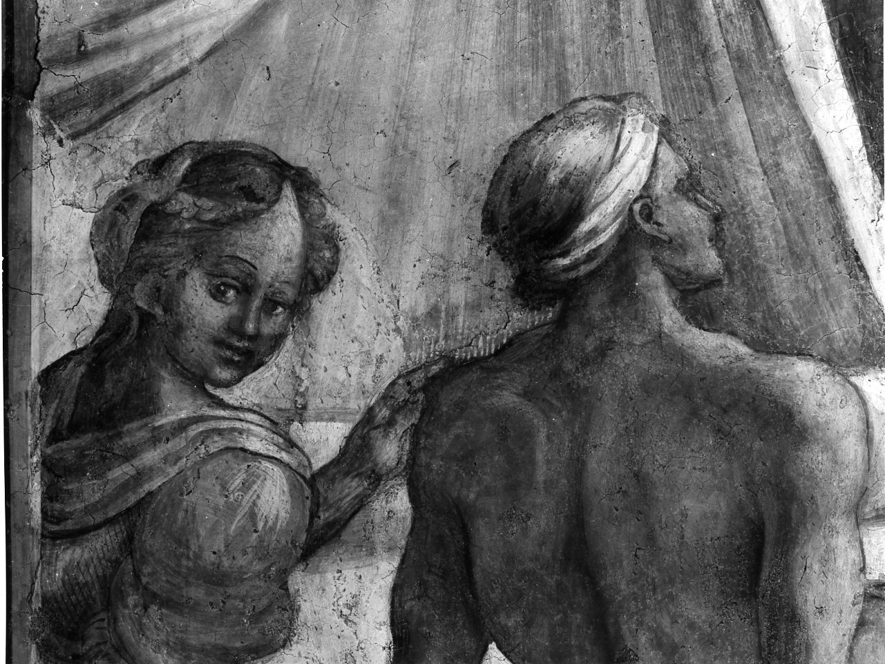 Storie della vita di Sant'Aspreno (dipinto, ciclo) di Tesauro Agostino (sec. XVI)