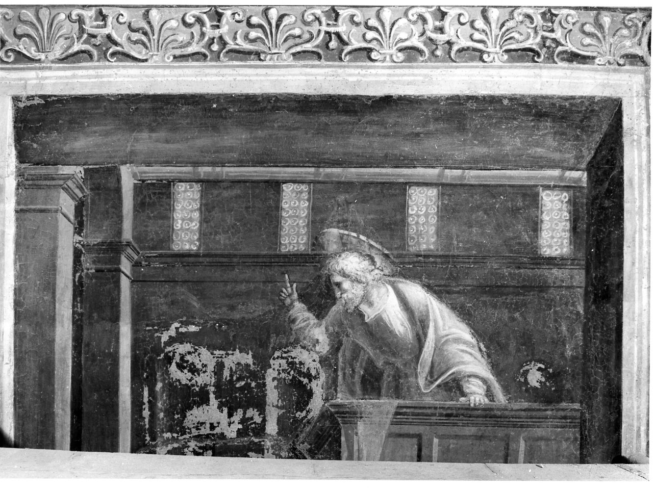 Storie della vita di Sant'Aspreno (dipinto, ciclo) di Tesauro Agostino (sec. XVI)