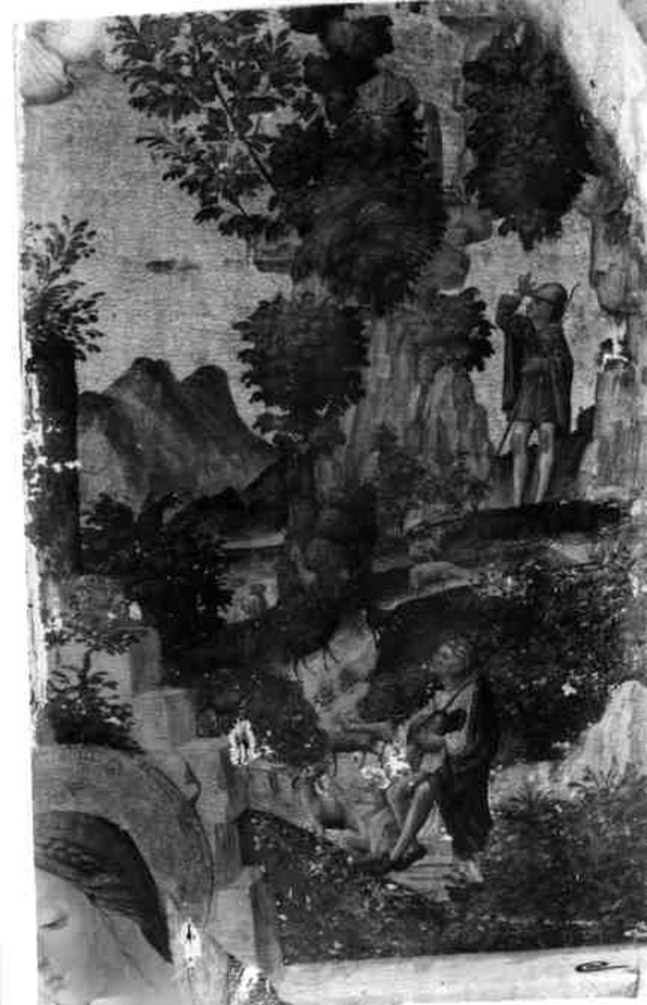 fonte battesimale - a vasca - bottega napoletana (sec. XIX)