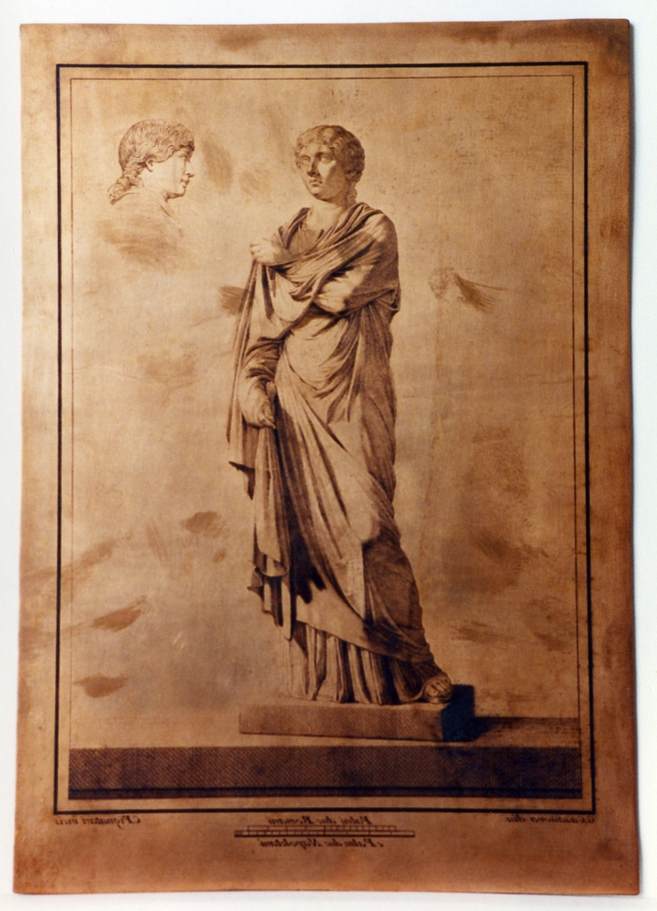 statua di fanciulla (matrice) di Casanova Giovanni Battista, Pignataro Carmine (sec. XVIII)
