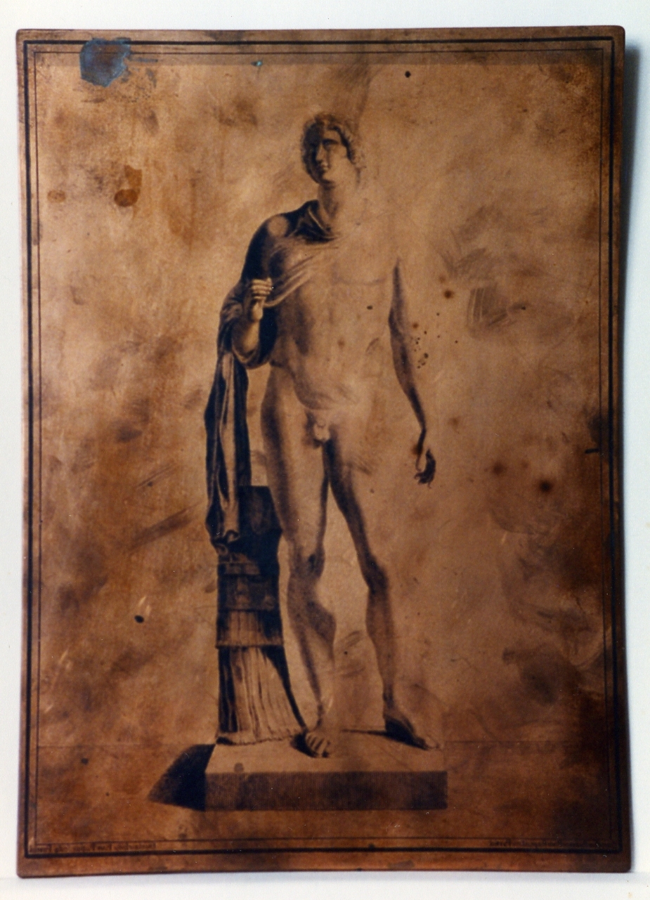 statua di dinasta ellenistico (matrice) di Billy Niccolò, Paderni Camillo (sec. XVIII)