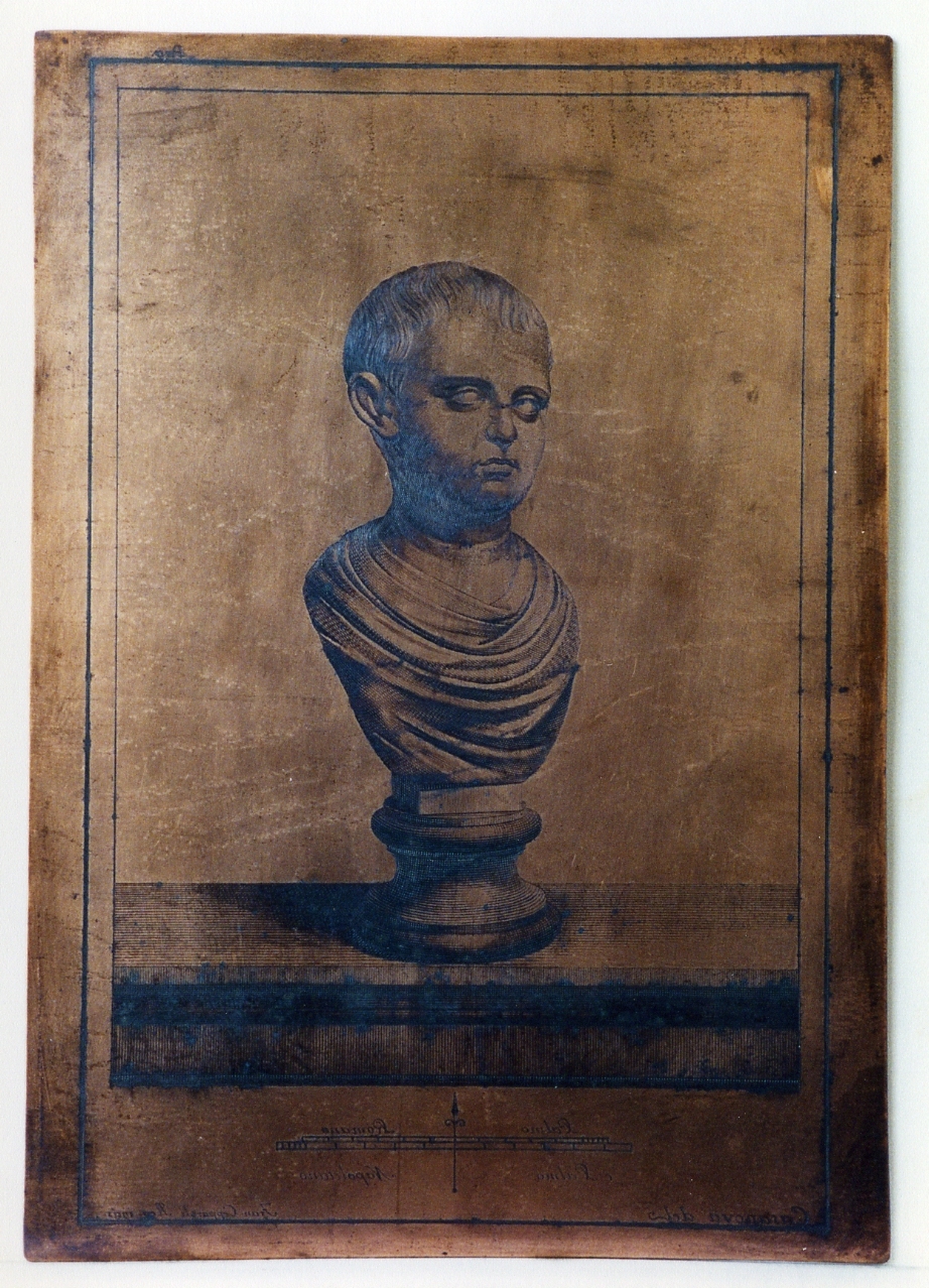 busto di fanciullo (matrice) di Cepparoli Francesco, Casanova Giovanni Battista (sec. XVIII)