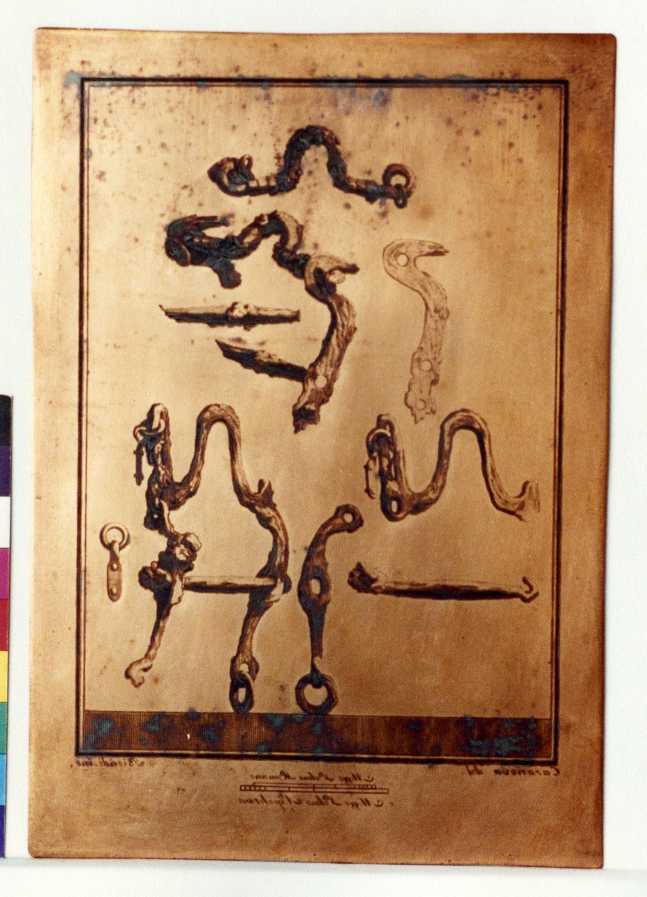 morsi per cavallo (matrice) di Biondi Raffaele, Casanova Giovanni Battista (sec. XVIII)