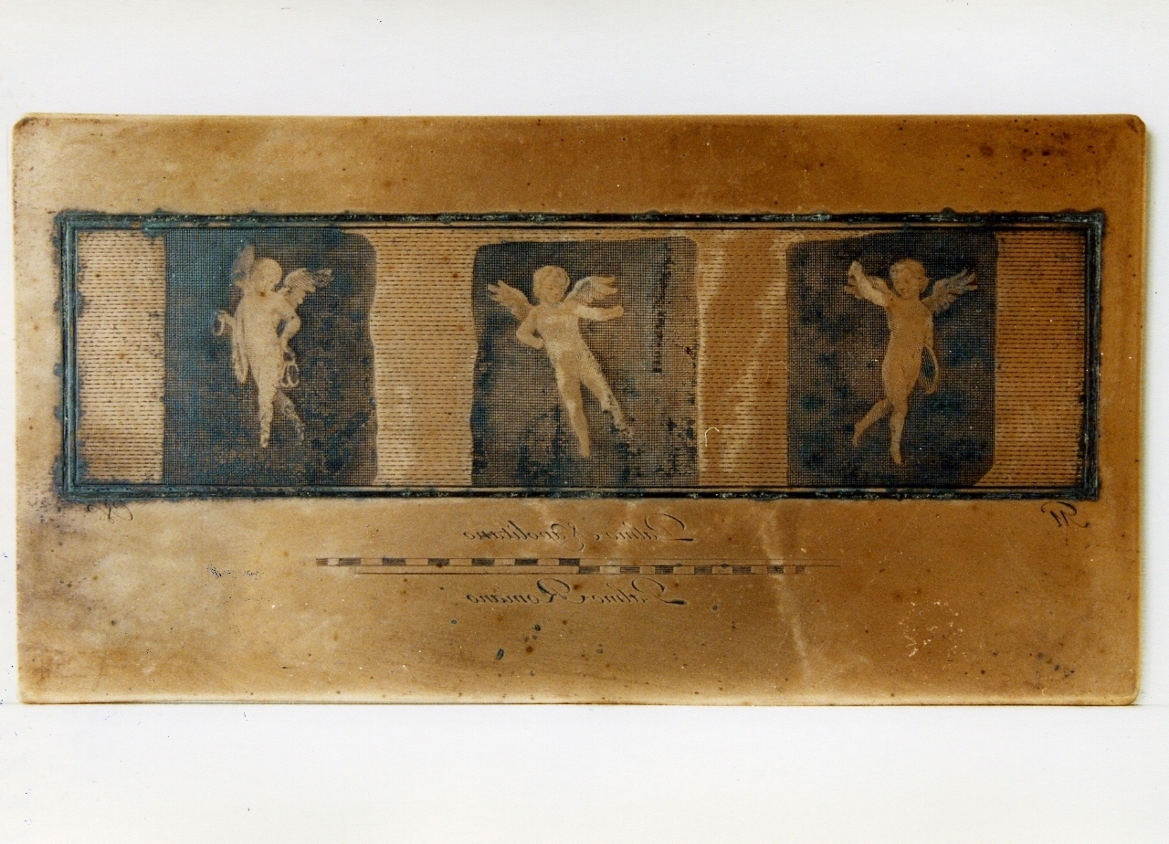 tre eroti (matrice) di Vanni Nicola, De Grado Filippo (sec. XVIII)