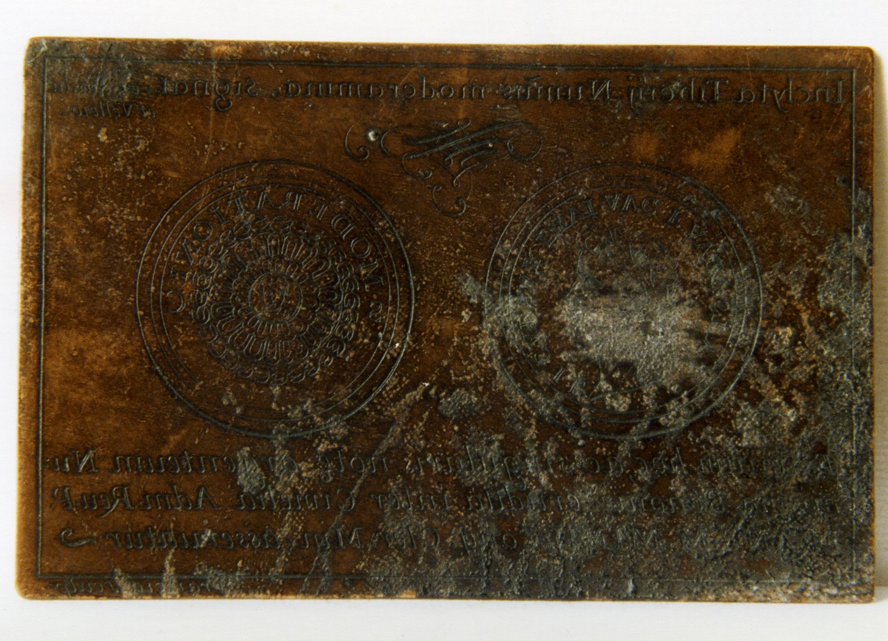 moneta: recto-verso (matrice) di Francia F. M (prima metà sec. XIX)