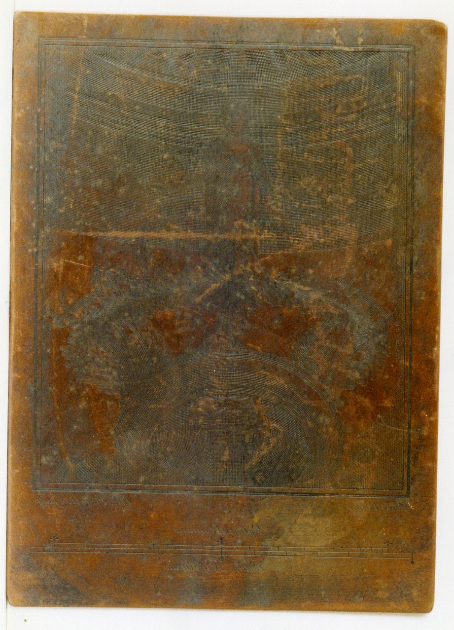 parte di cupola con figura (matrice) di Vanni Nicola, Fiorillo Nicola (sec. XVIII)