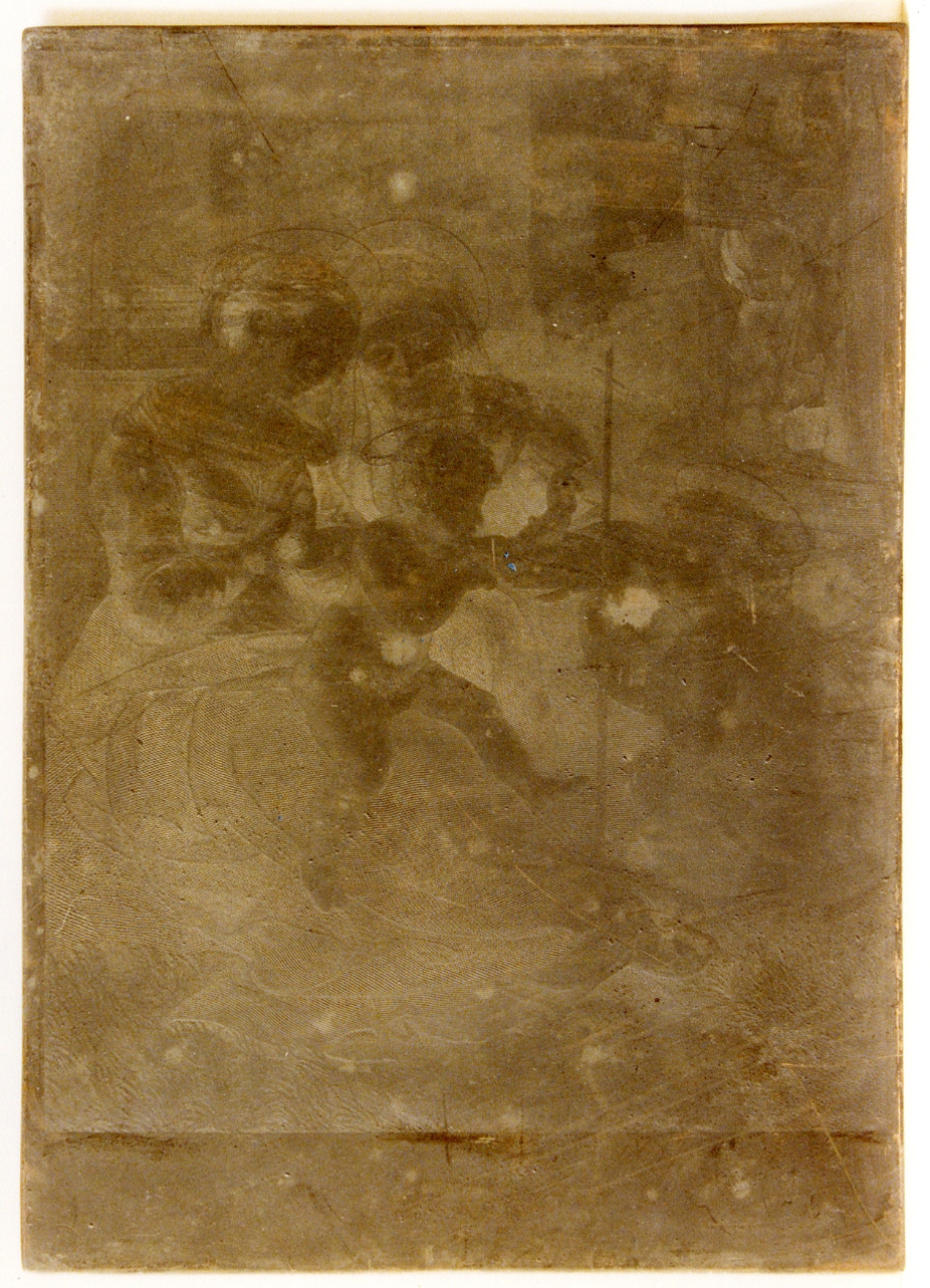 Madonna col Bambino San Giovannino Santa Elisabetta (matrice) di Penni Giovan Francesco detto Fattore (sec. XIX)