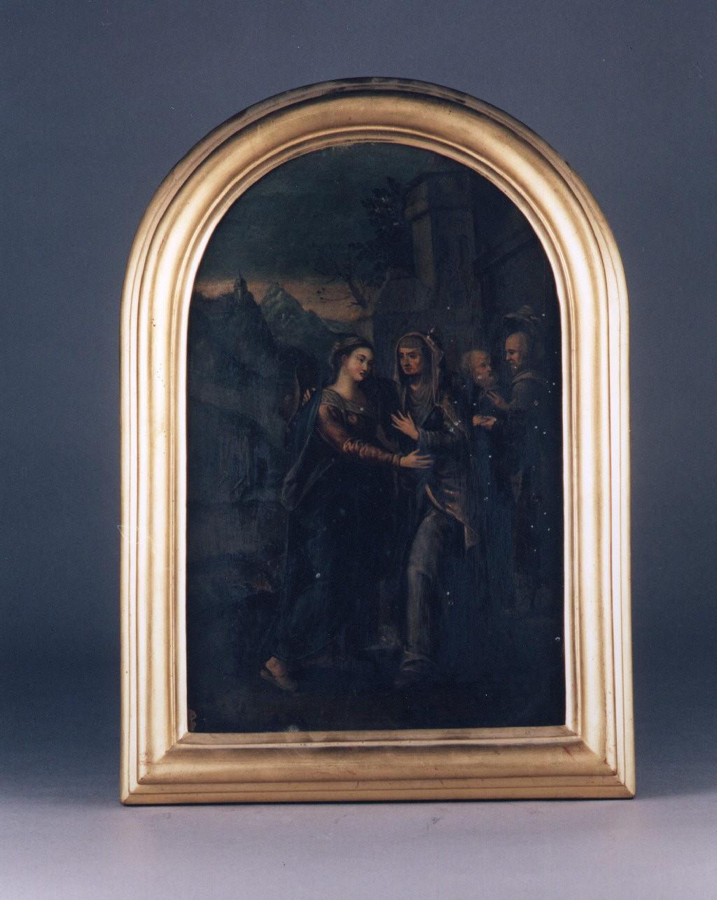 visitazione (dipinto) - ambito italiano (metà sec. XIX)