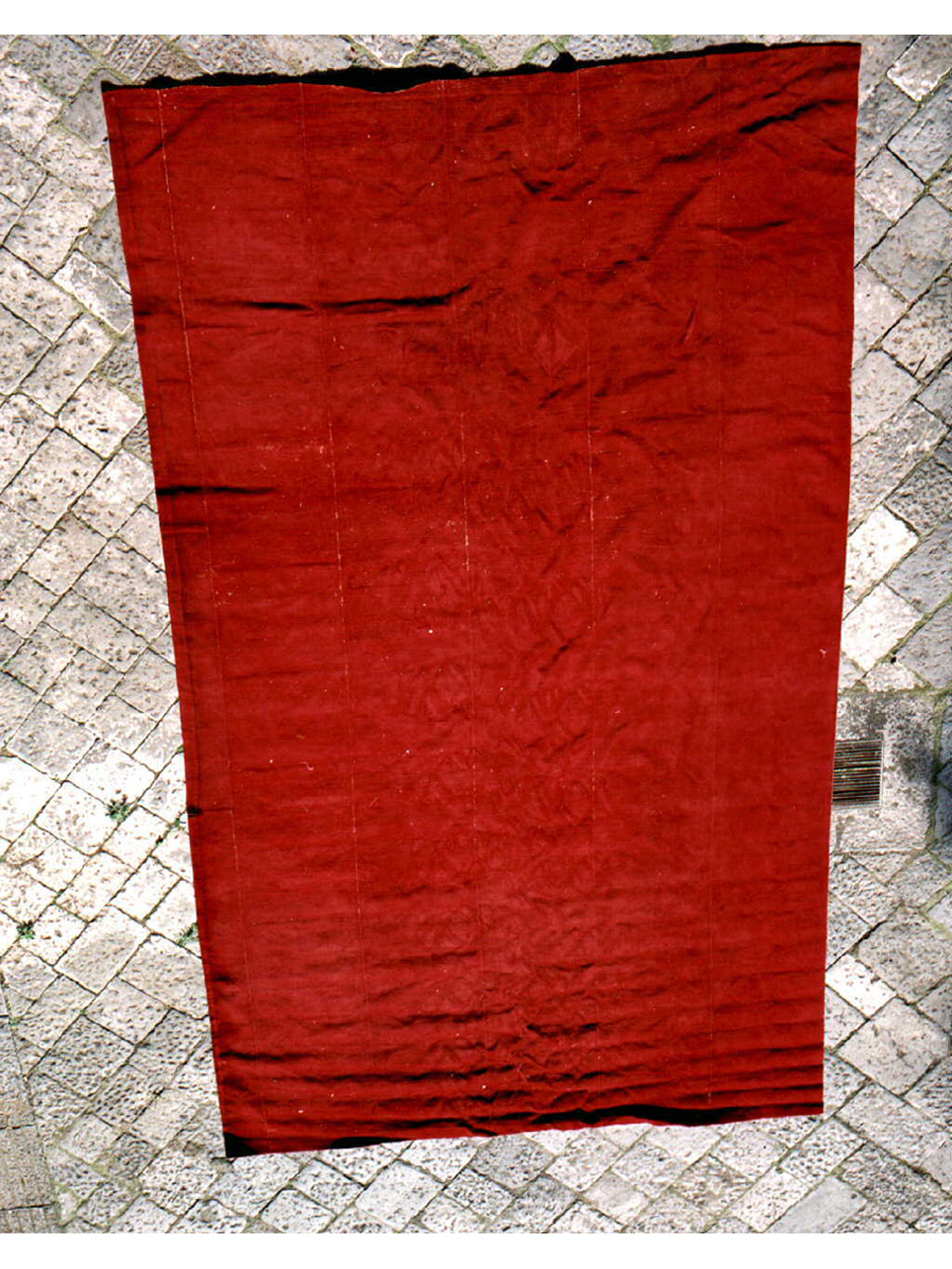 tappeto, frammento - manifattura italiana (seconda metà sec. XIX)