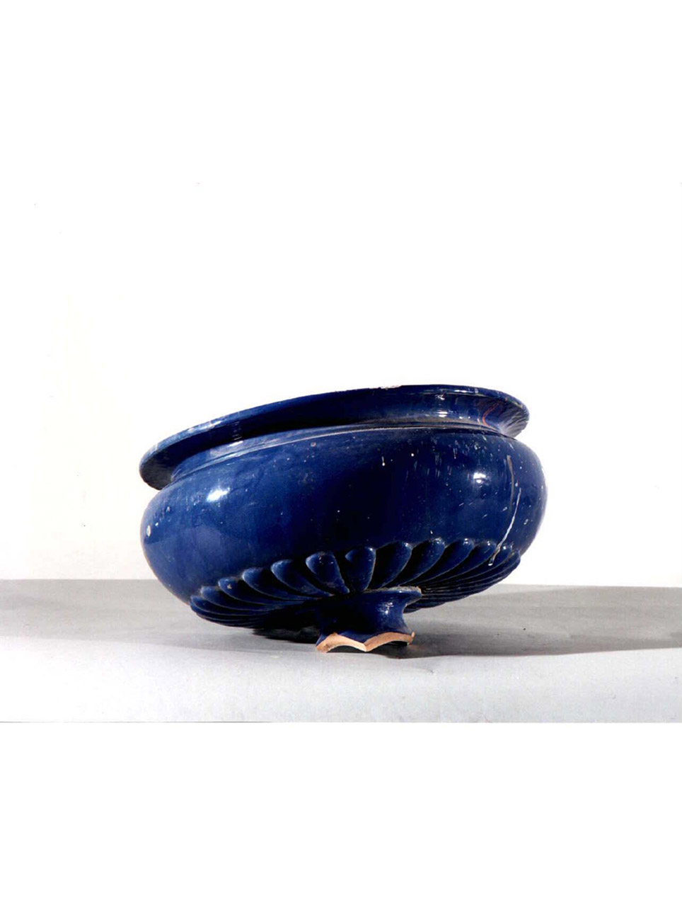 cachepot - manifattura campana (seconda metà sec. XIX)